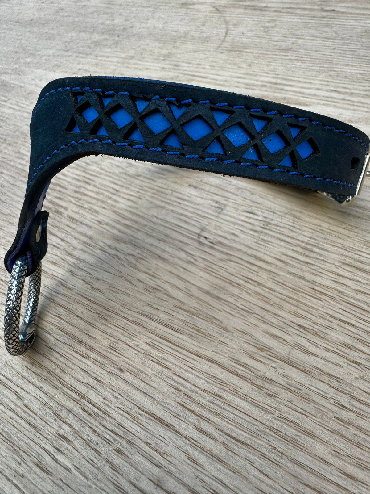 Statement Leather Collar – Triskelion, Ouroboros & Nordic, photo 12 of 12
