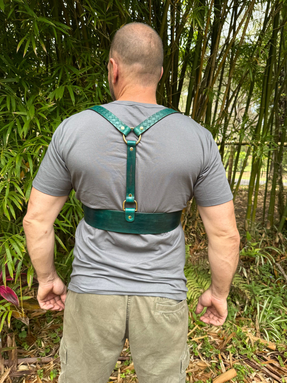 Hand-Dyed Under-Bust Harness, Choose Your Colour