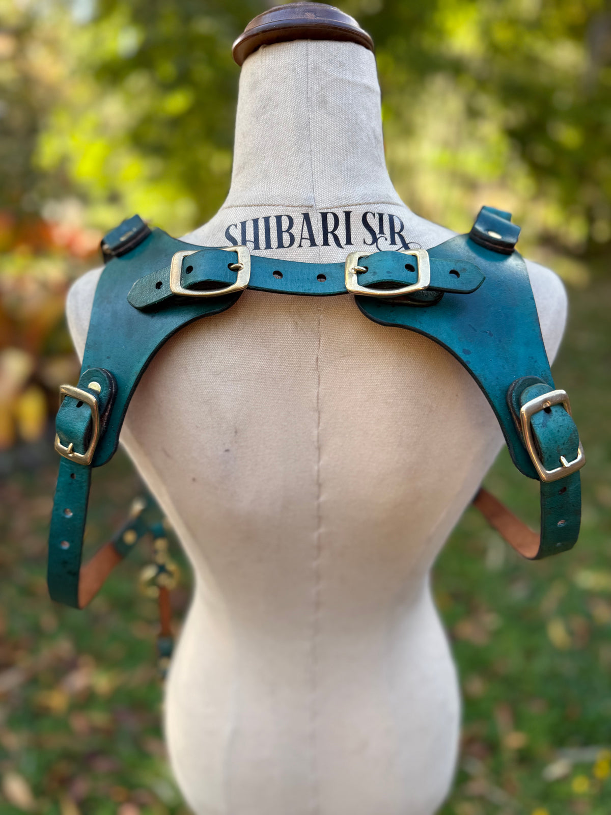 Hand-Dyed Riggers Harness, colour option
