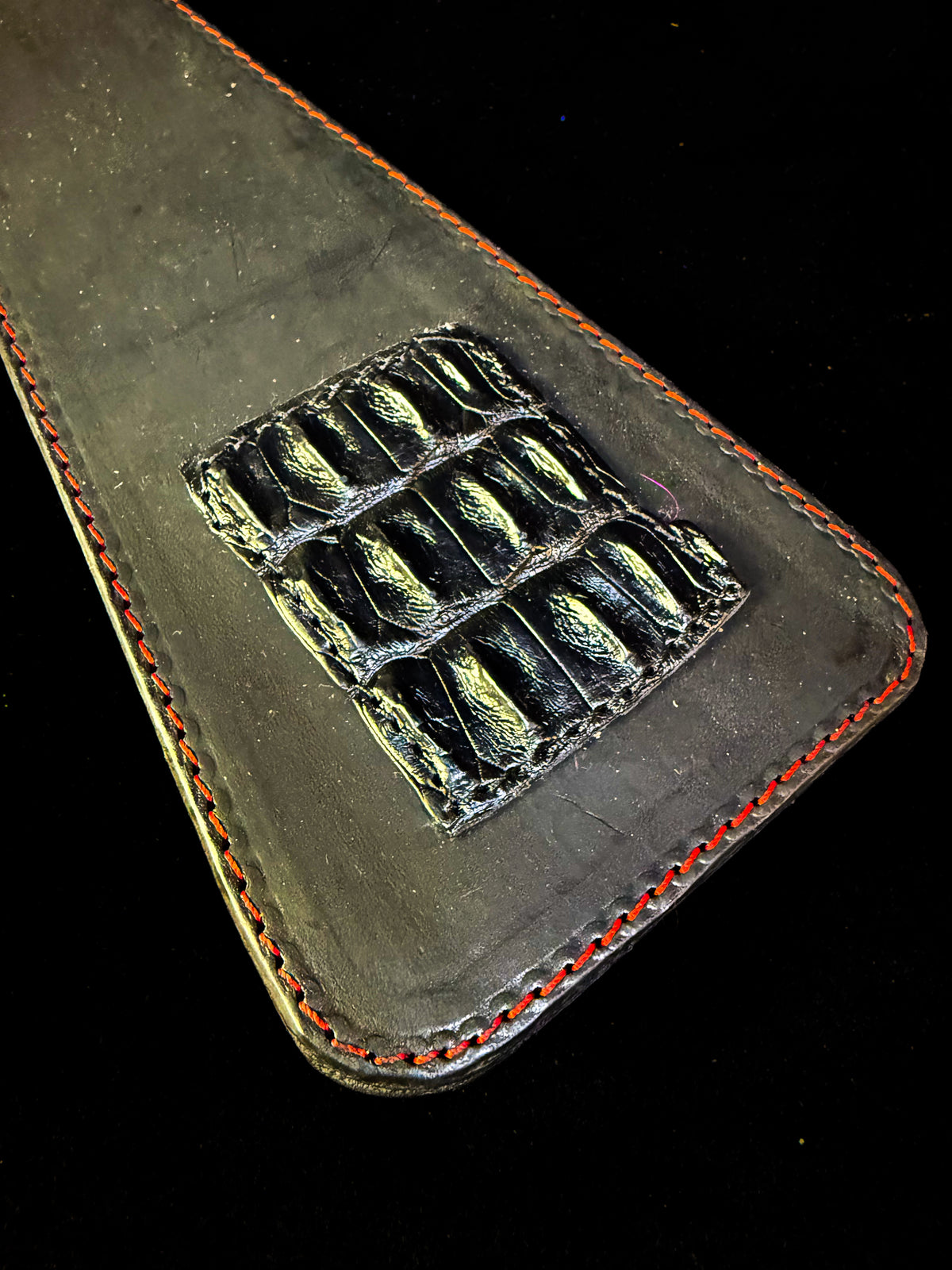 Crocodile Leather Soft Paddle, photo 13 of 14