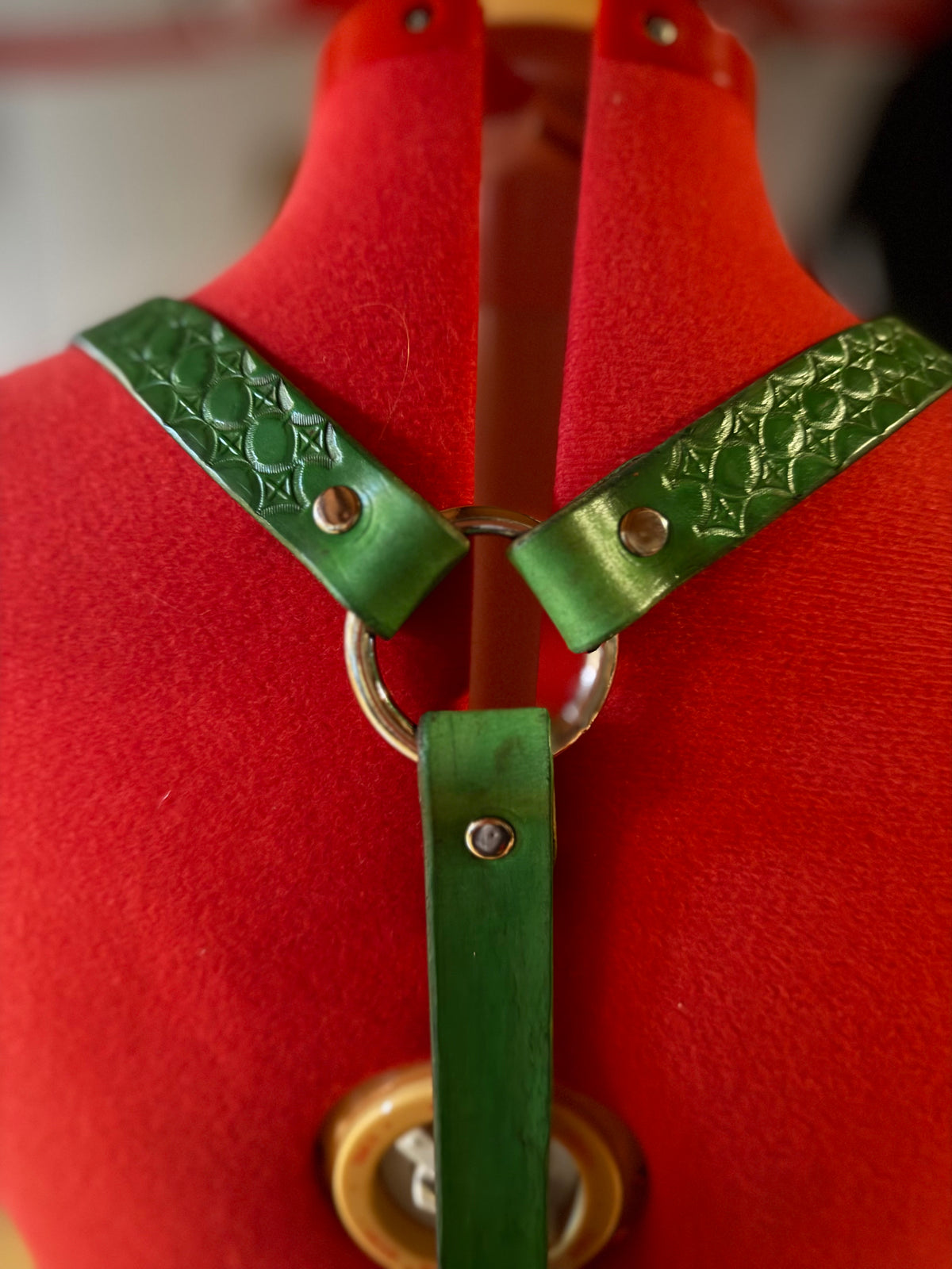 Hand-Dyed Under-Bust Harness, Choose Your Colour, photo 5 of 8