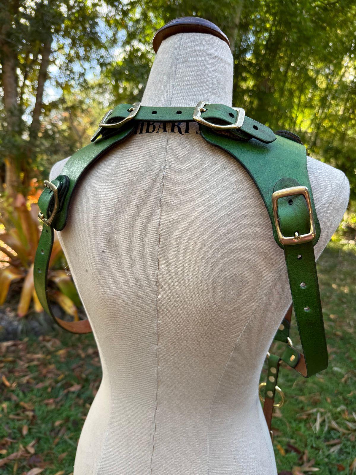 Hand-Dyed Riggers Harness, colour option