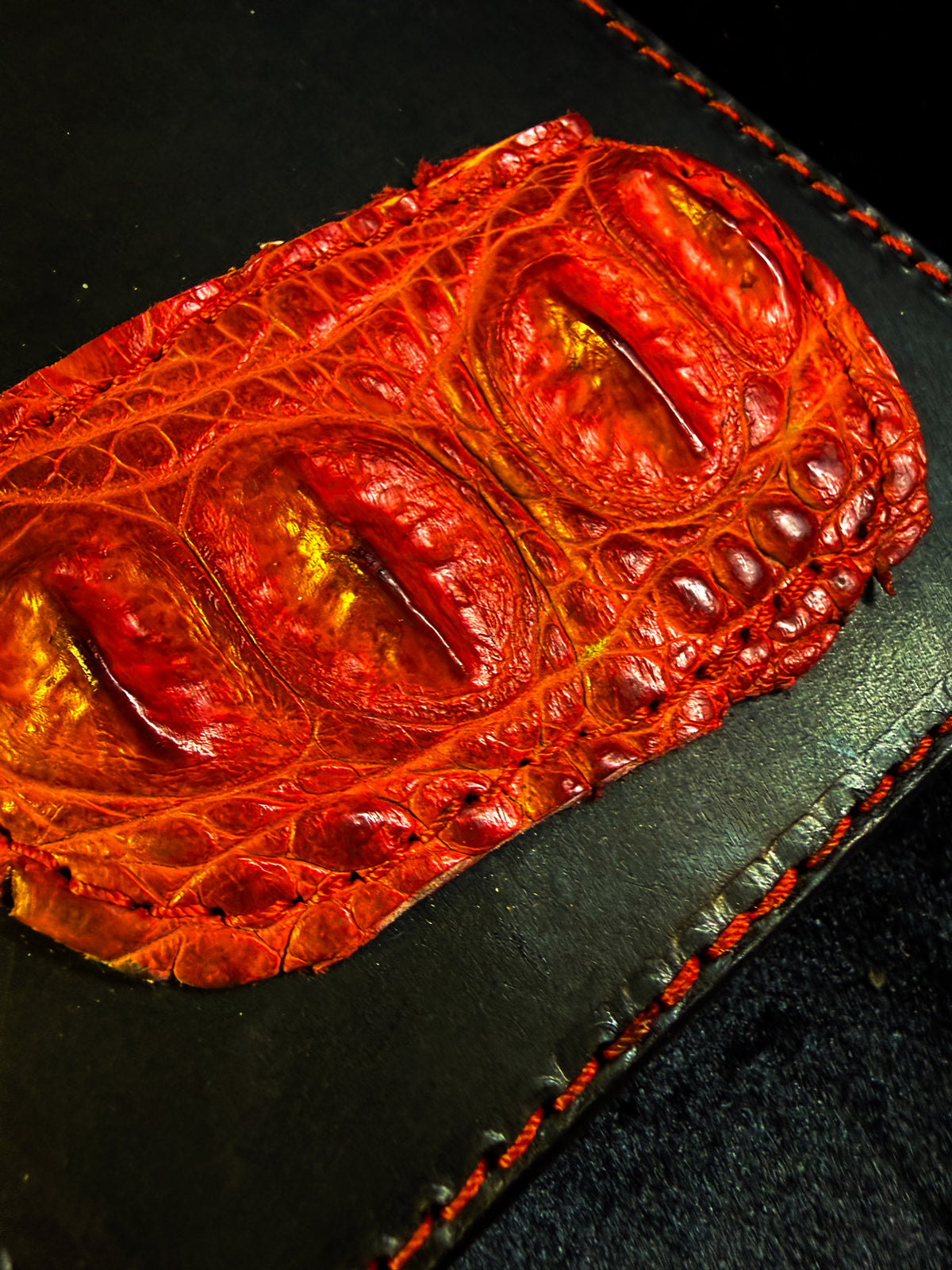 Crocodile Leather Soft Paddle, photo 8 of 14