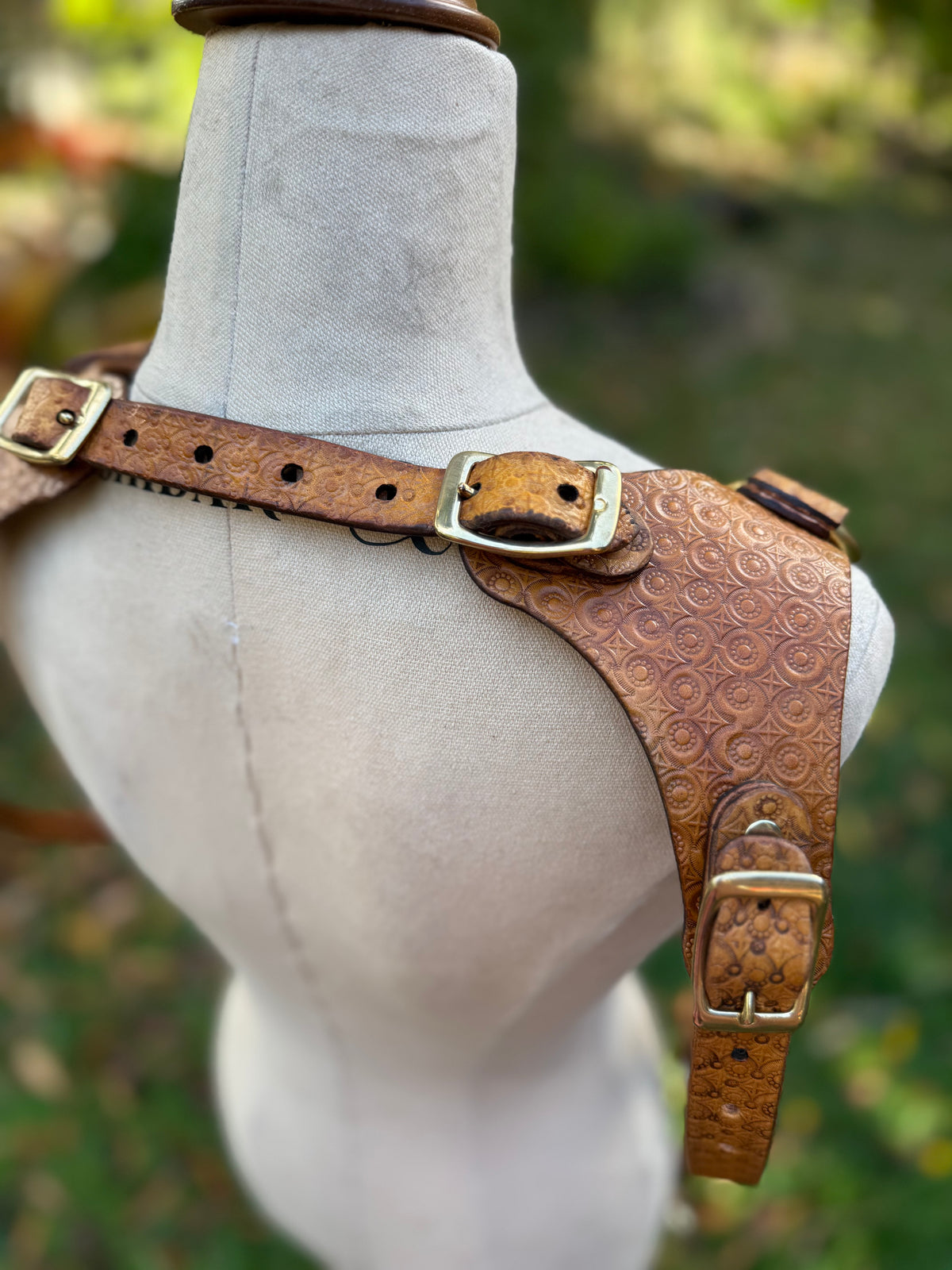 Hand-Dyed Riggers Harness, colour option