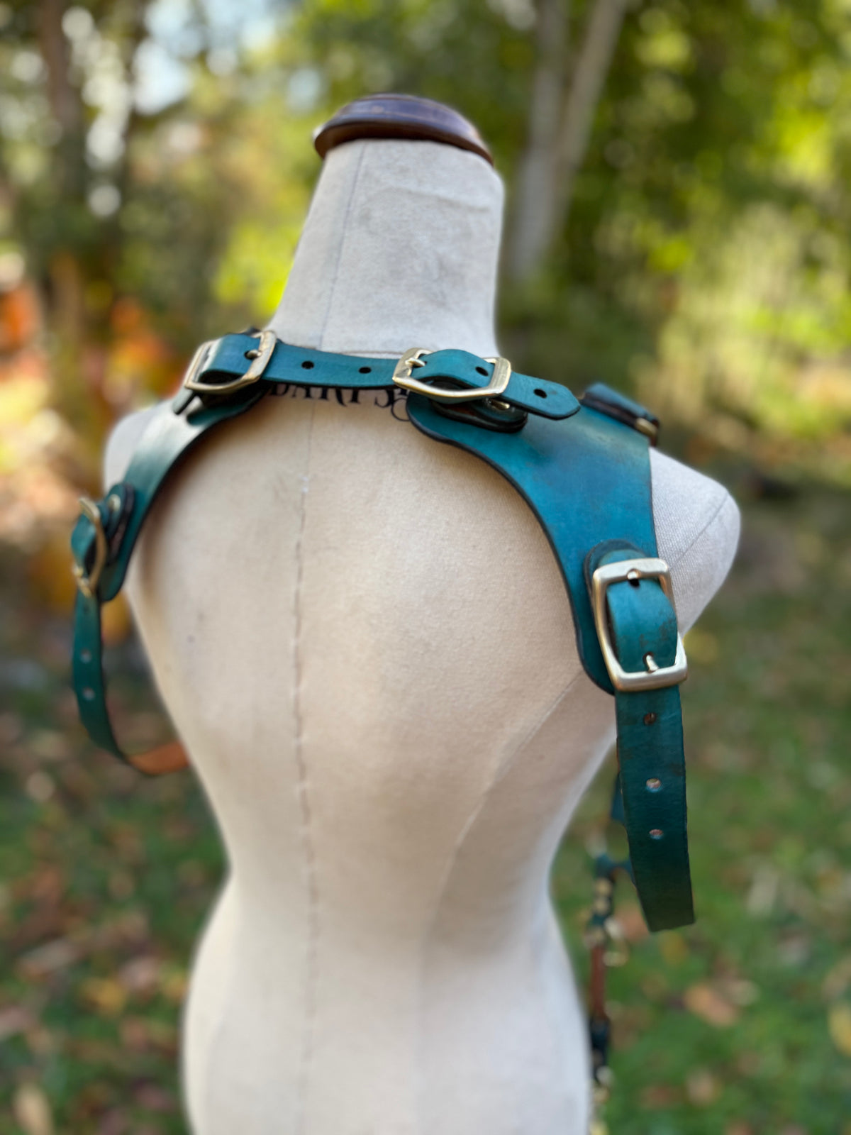 Hand-Dyed Riggers Harness, colour option