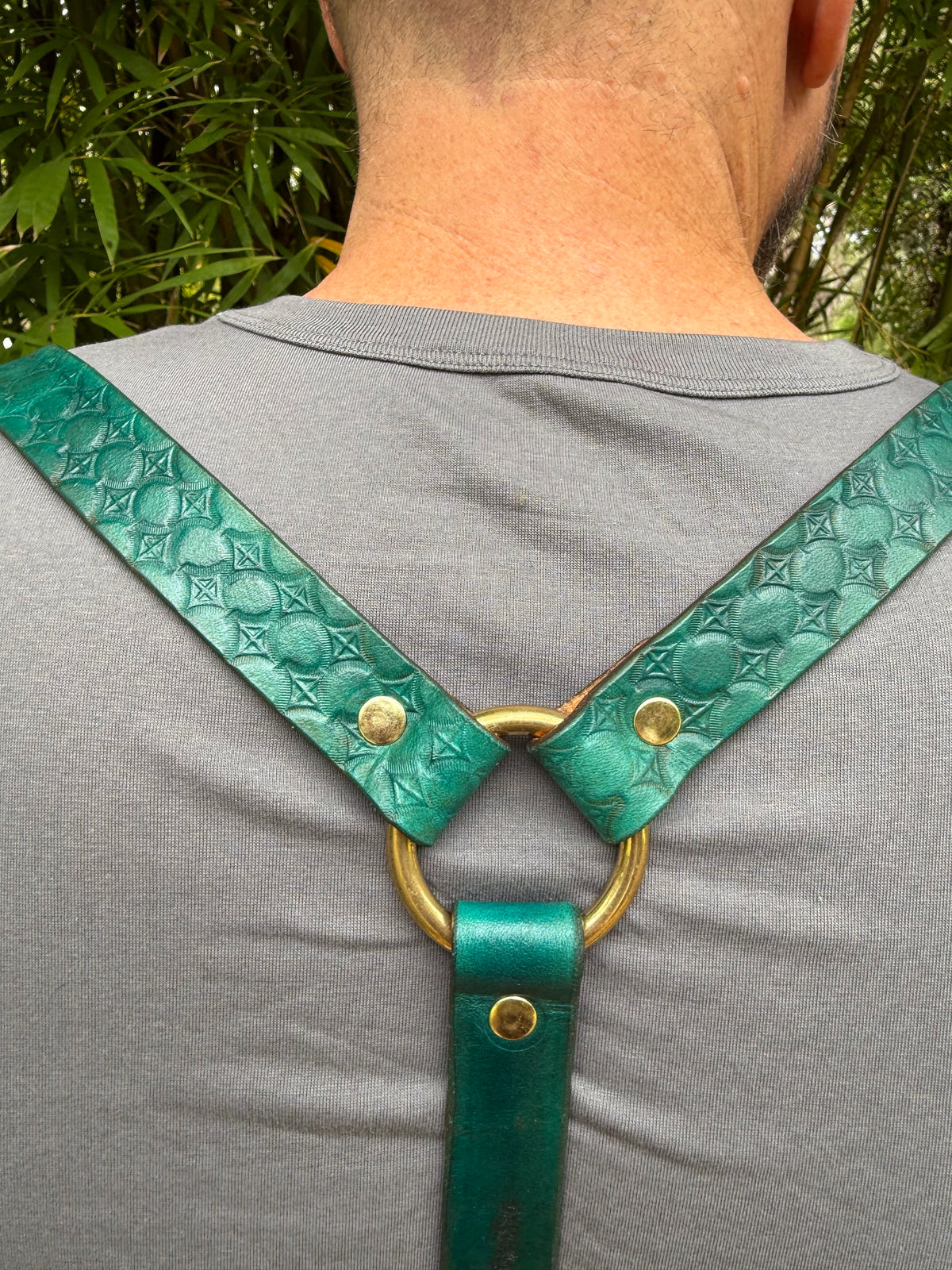 Hand-Dyed Under-Bust Harness, Choose Your Colour