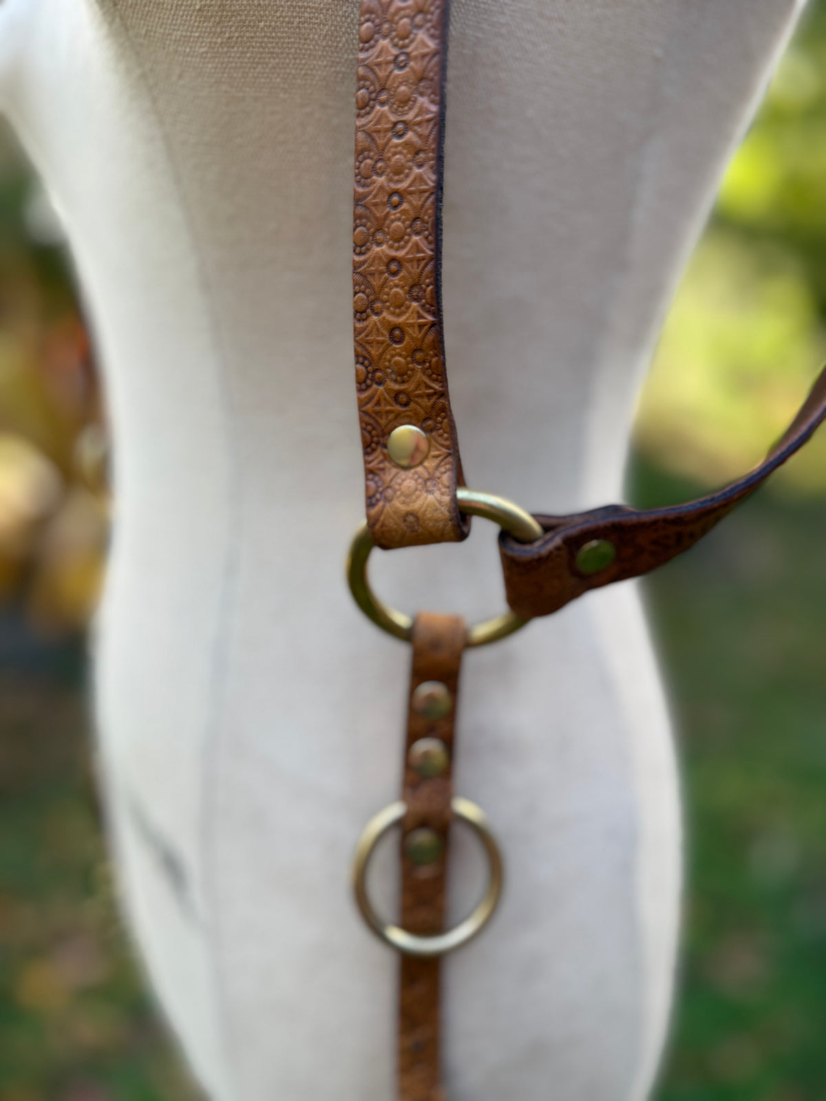 Hand-Dyed Riggers Harness, colour option