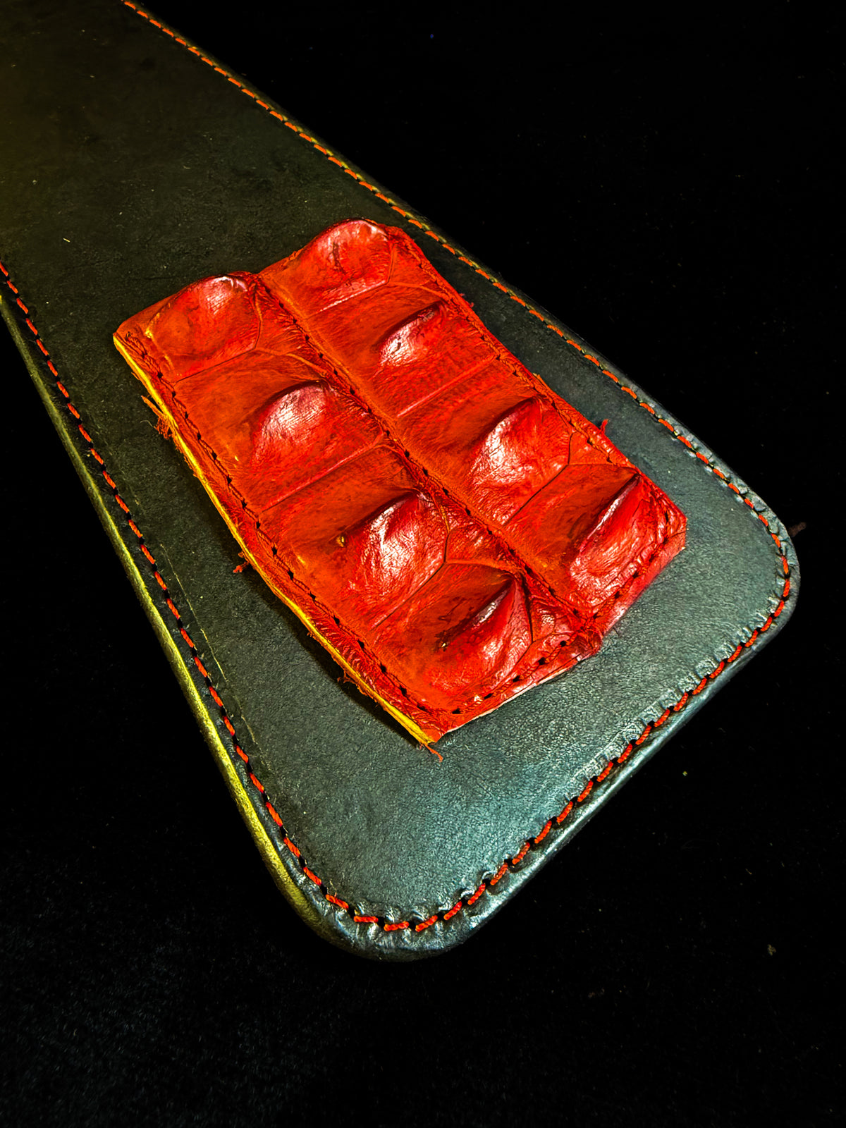 Crocodile Leather Soft Paddle, photo 2 of 14
