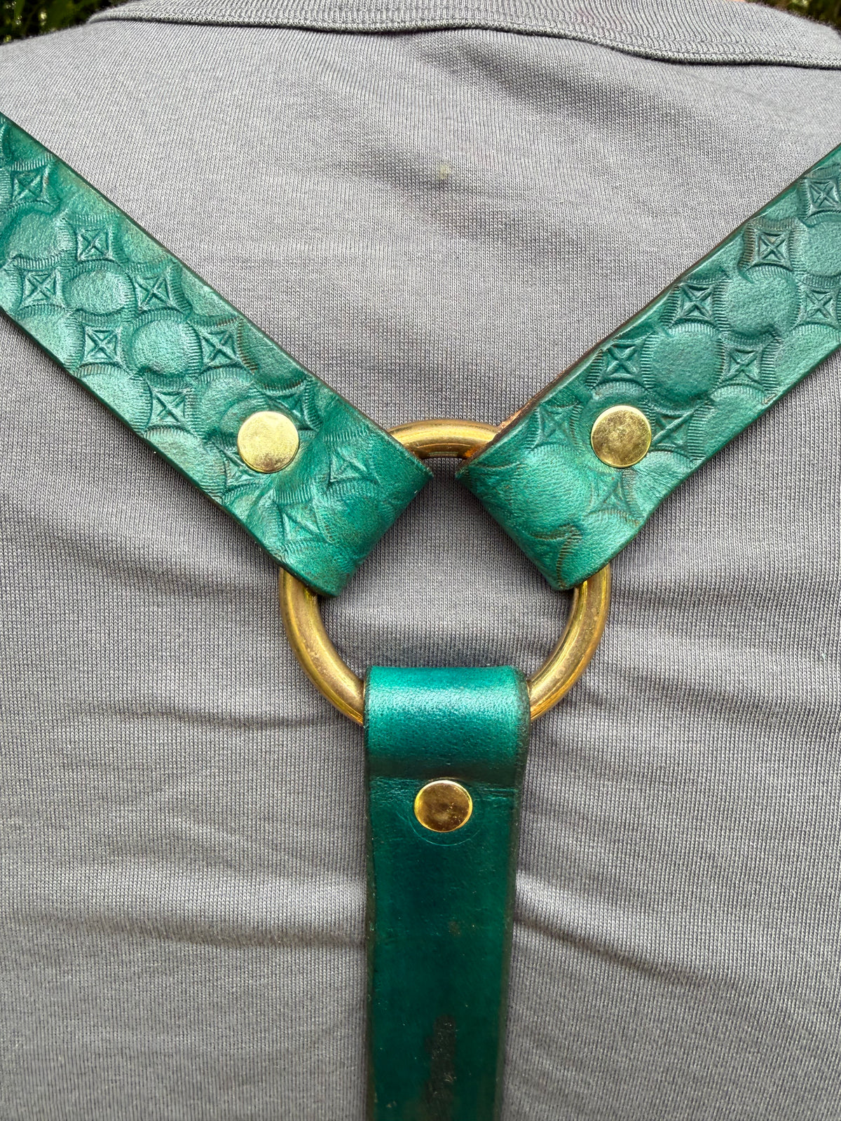 Hand-Dyed Under-Bust Harness, Choose Your Colour