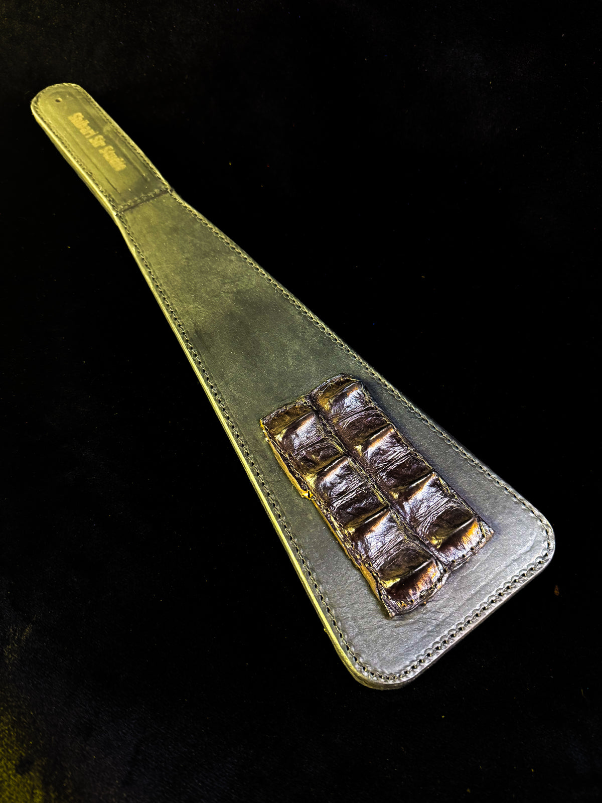 Crocodile Leather Soft Paddle, photo 7 of 14