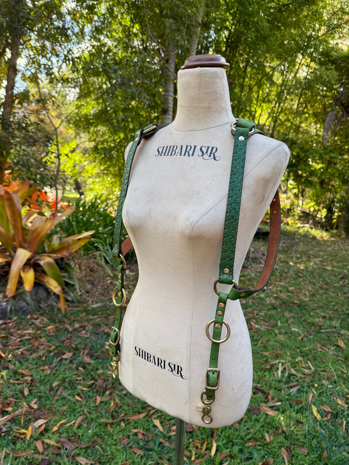 Hand-Dyed Riggers Harness, colour option
