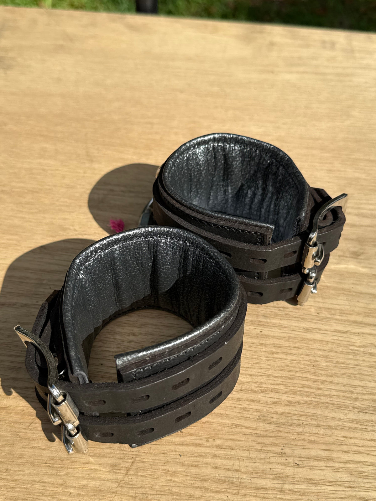 Handmade leather by The Shibari Sir, Australia