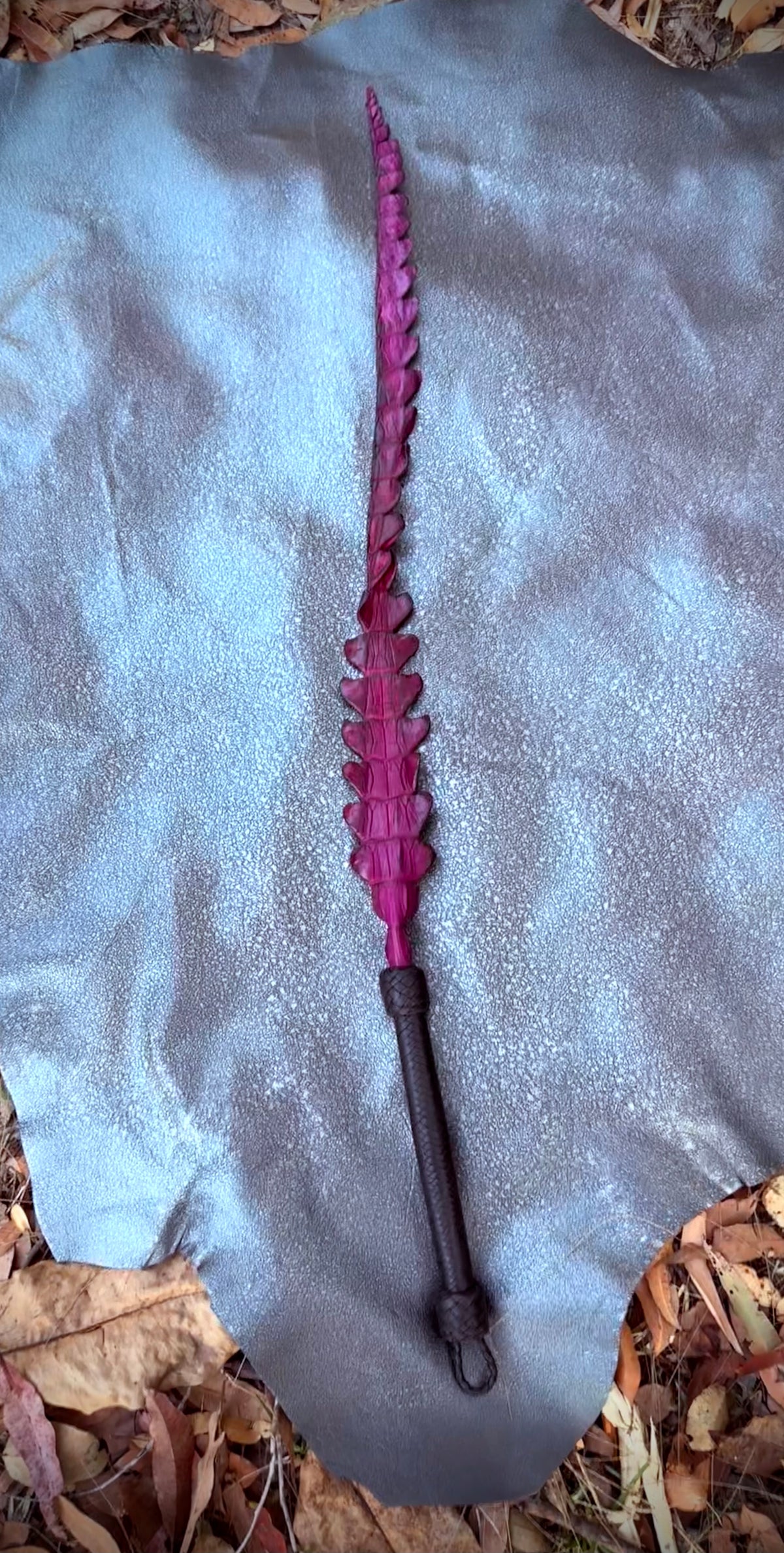 Purple Dragon Tail Flogger, photo 4 of 5