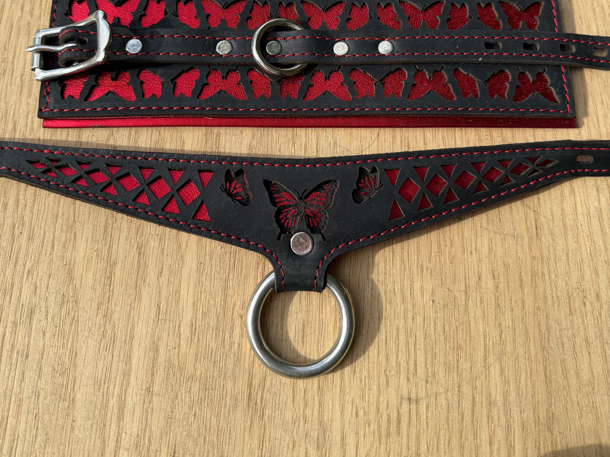 Handmade leather by The Shibari Sir, Australia