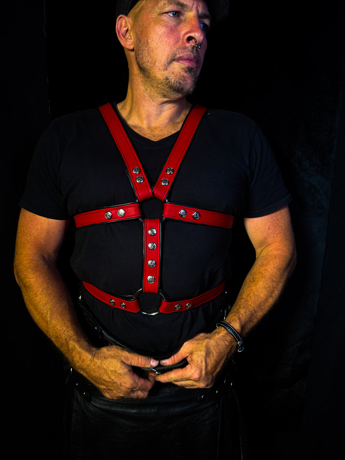 4-Point Harness with Optional 6-Point Add-On, handmade in Australia by The Shibari Sir
