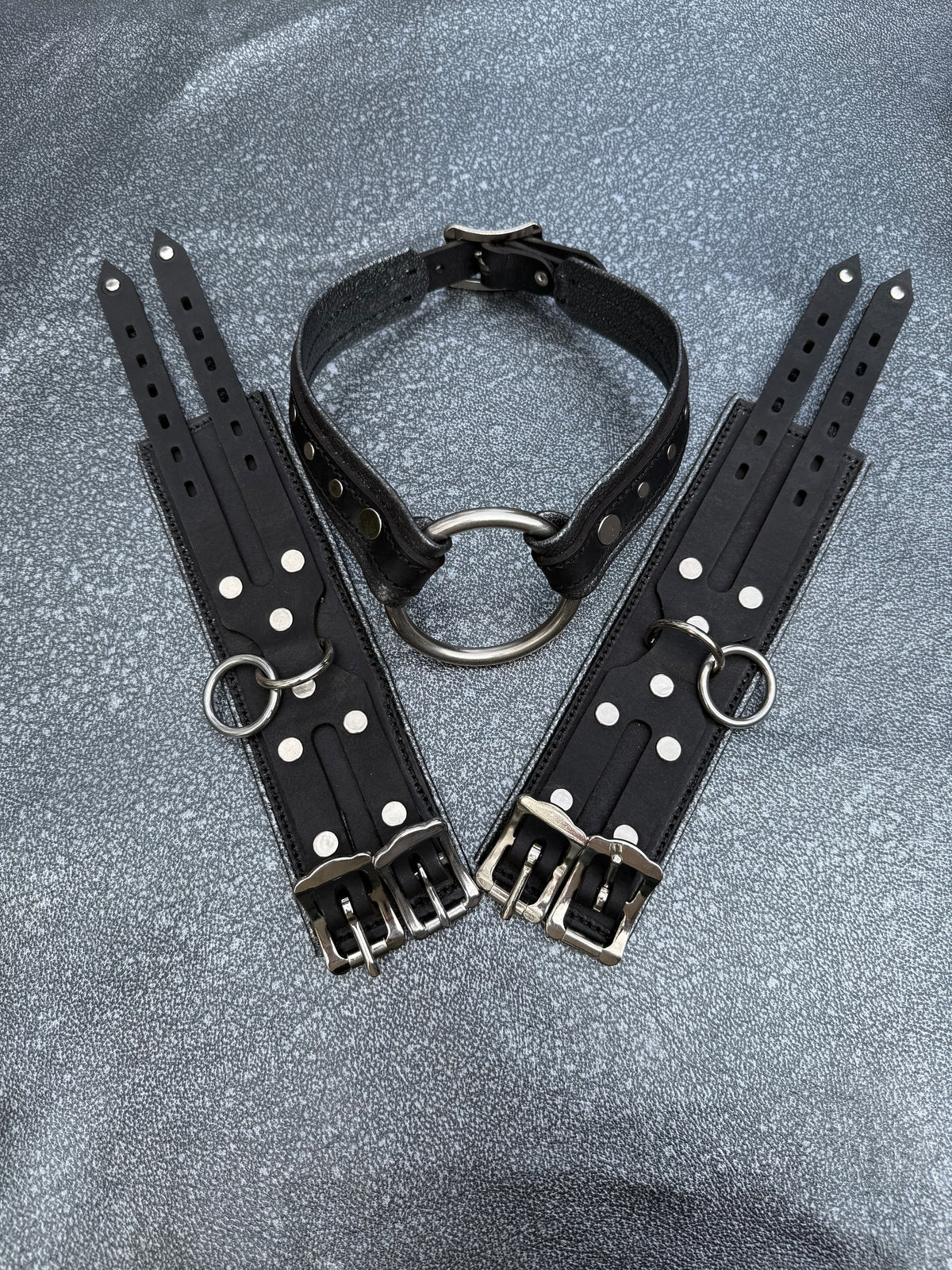 Handmade leather by The Shibari Sir, Australia
