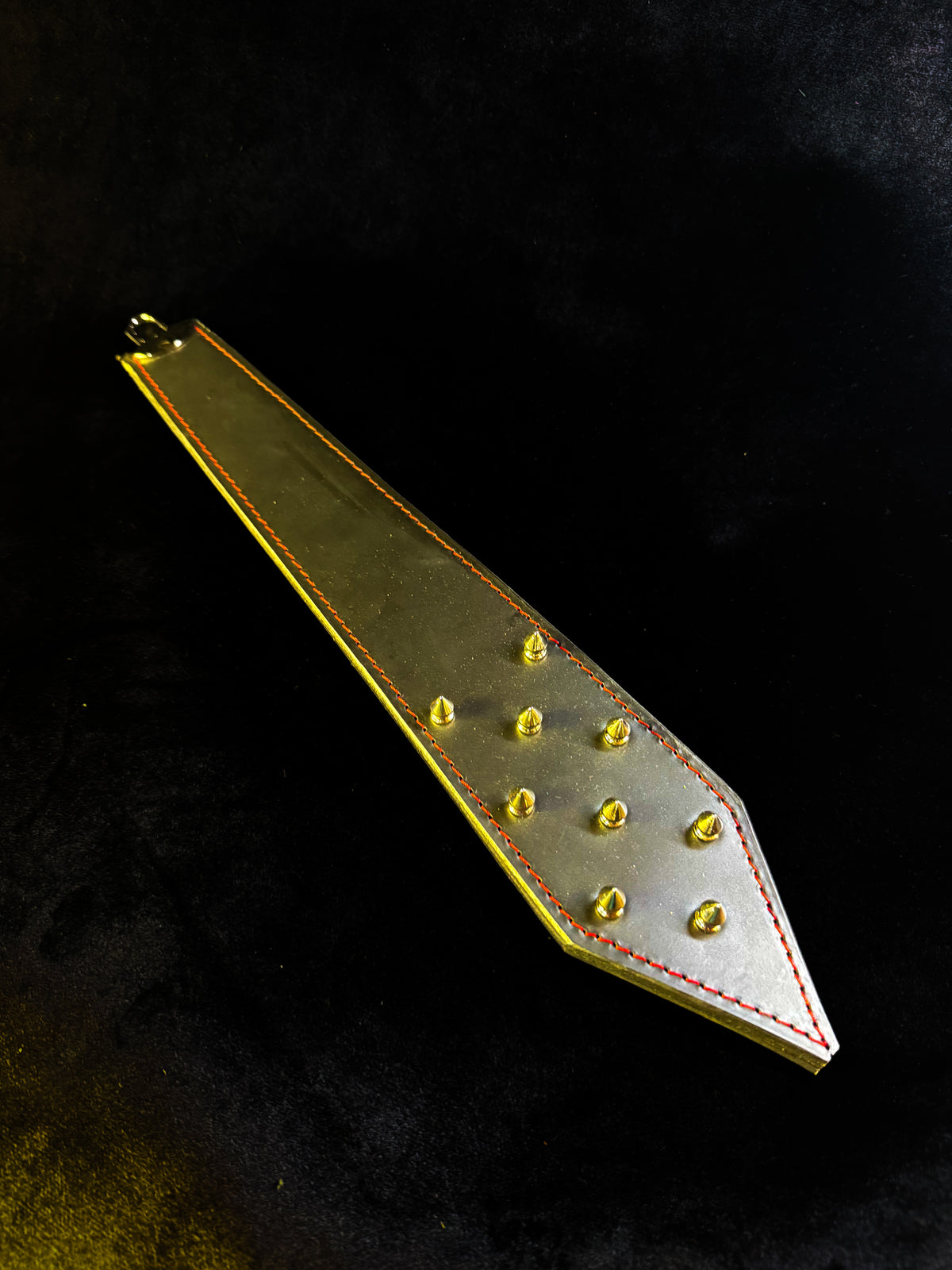 Undercover Dom Black Leather Tie, photo 4 of 10