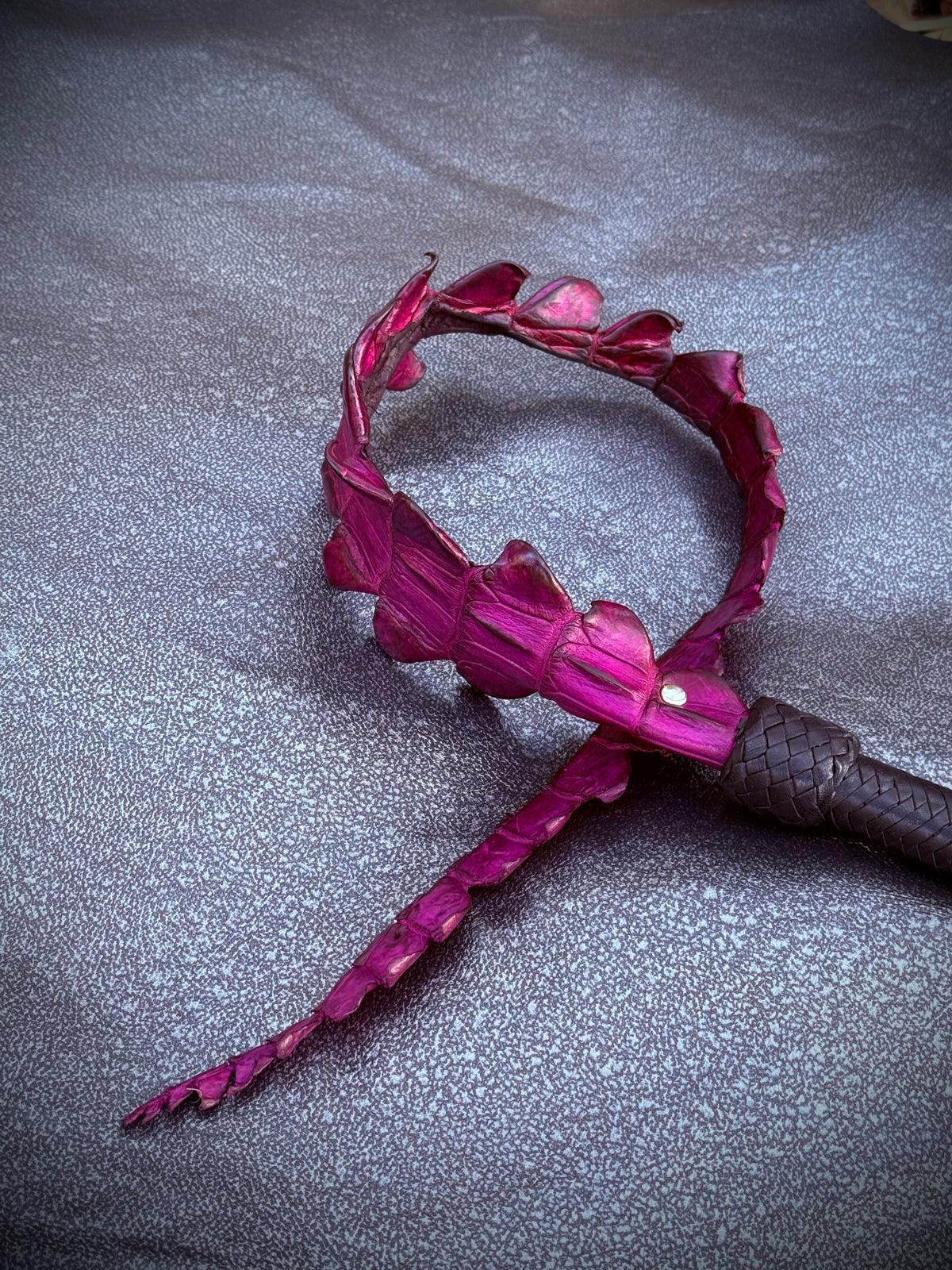 Purple Dragon Tail Flogger, photo 3 of 5