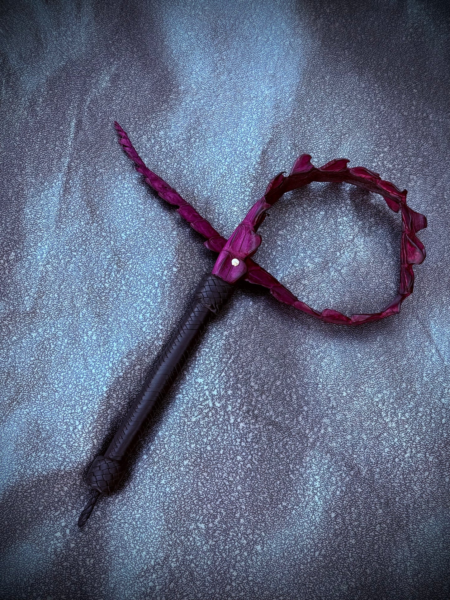 Purple Dragon Tail Flogger, photo 2 of 5