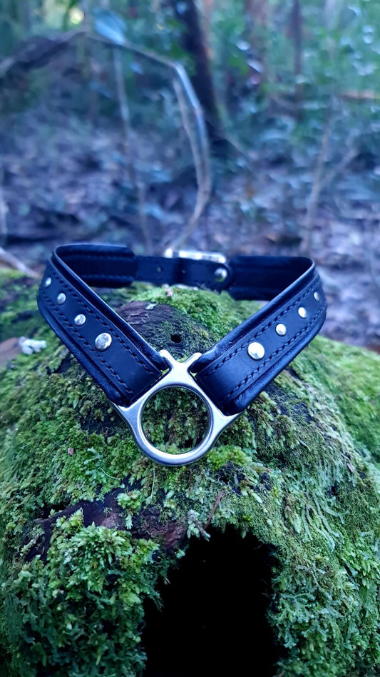Handmade leather by The Shibari Sir, Australia
