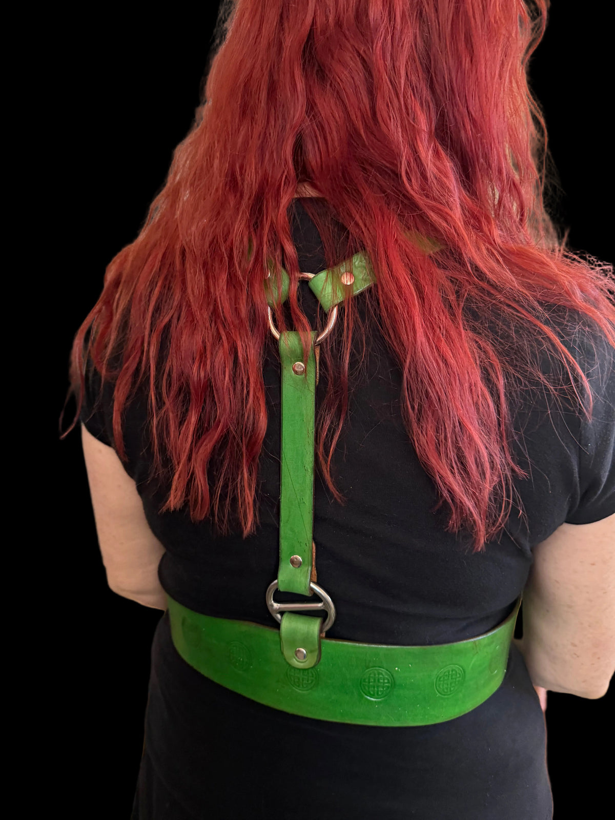 Hand-Dyed Under-Bust Harness, Choose Your Colour, photo 2 of 8