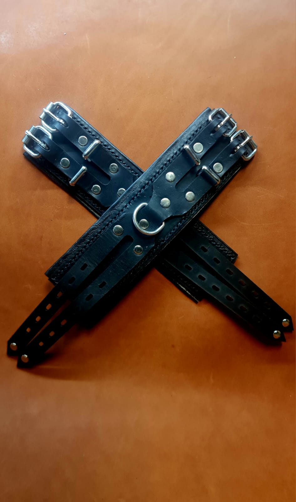 Padded Leather Cuffs (Pair), photo 4 of 13