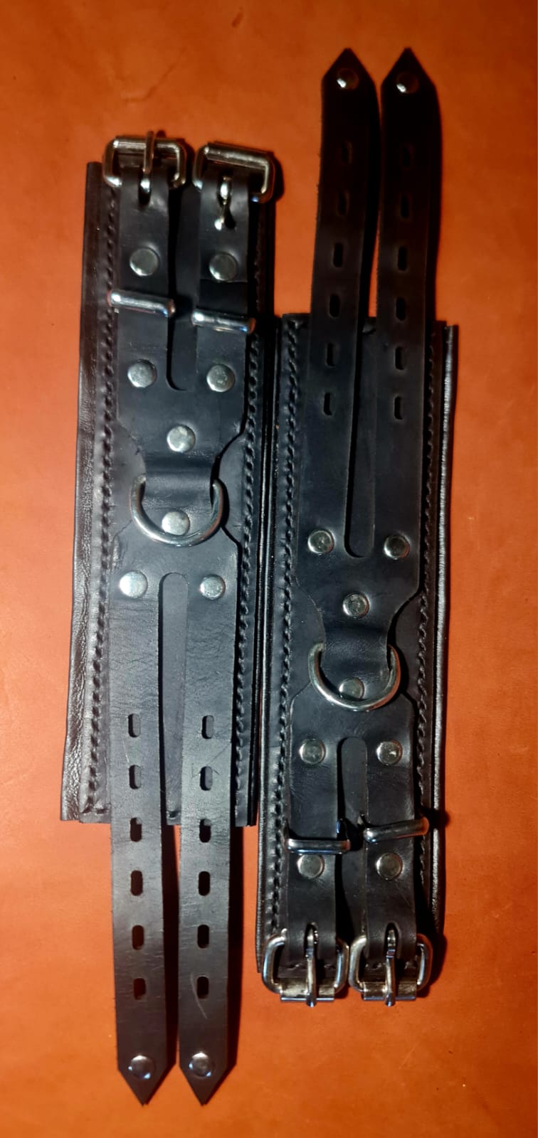 Handmade leather by The Shibari Sir, Australia